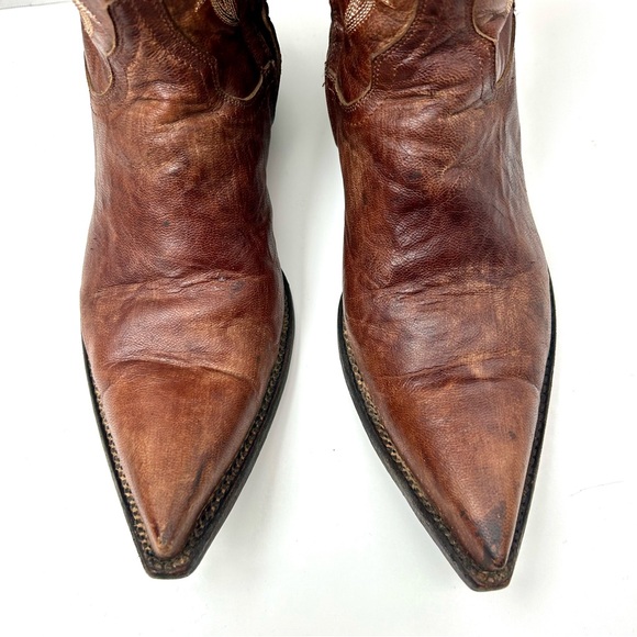 OLD GRINGO Mayra Embroidered Tall Leather Cowboy Cowgirl Western Boots Size 8.5 - Picture 8 of 15